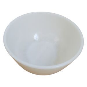 Fire King White Milk Glass Bowl Vintage Antique Cereal Soup Salad Dishware 5"